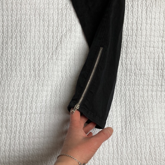 Club Monaco ankles skinny black jeans - Picture 2 of 5
